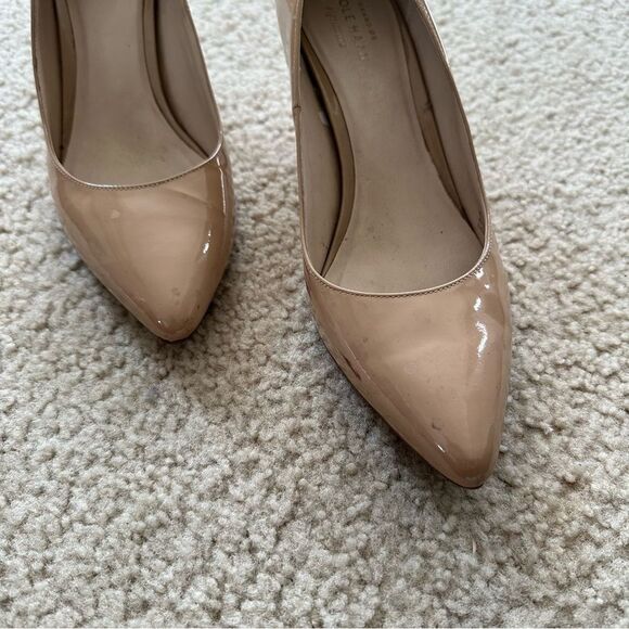 Cole Haan Tan/Nude Shiny Career Pumps/Heels - Picture 13 of 13